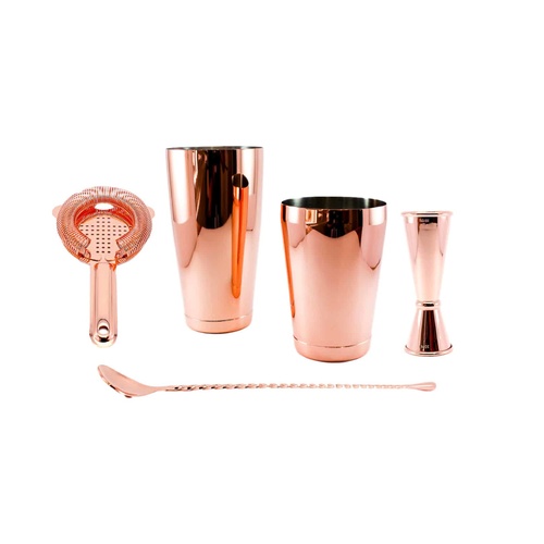 Copper Shake, Strain and Stir Kit
